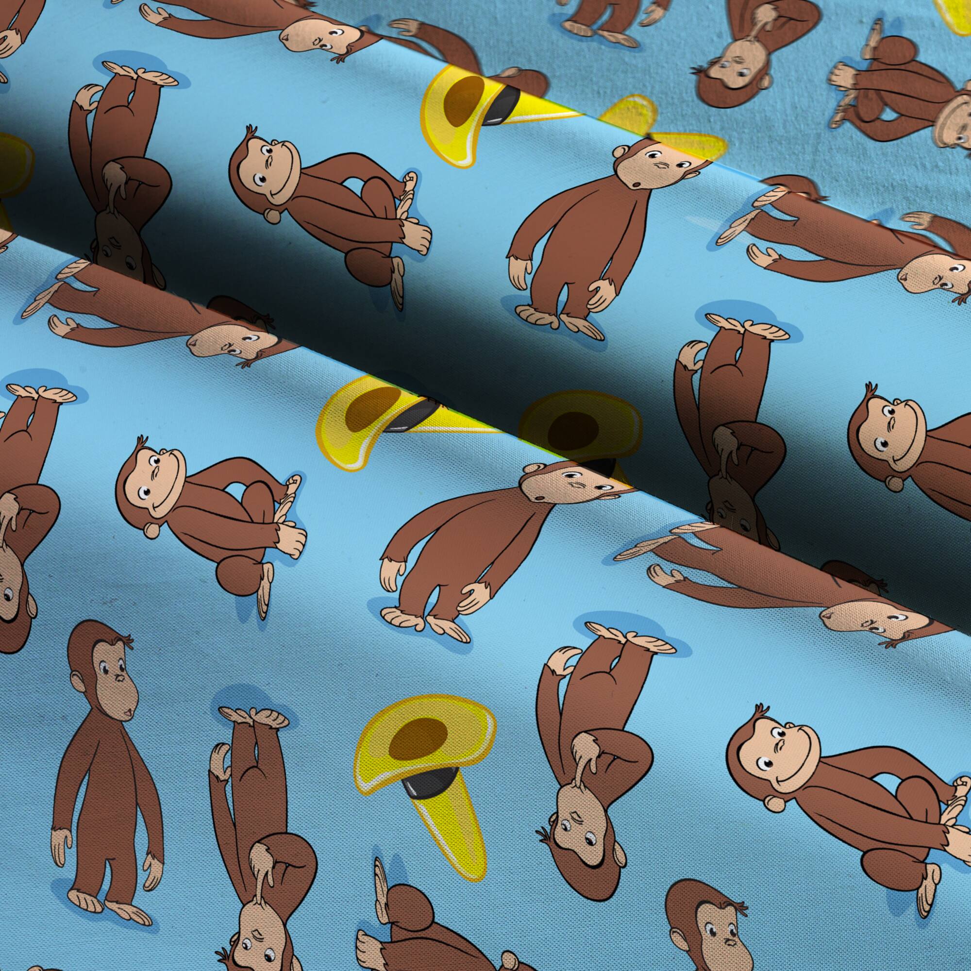 Universal Studios™ Curious George Cotton Fabric